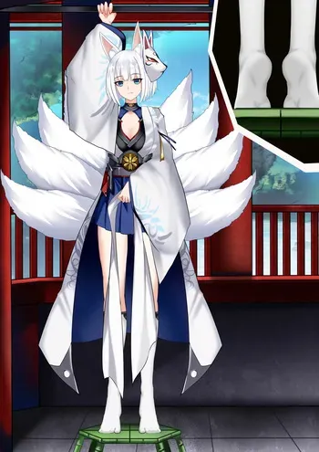 [VTSF]Kaga hanged herself in her pavilion manga cover