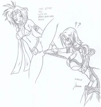 My miny (protoka) Ivy & Venom _ Sketches work manga cover