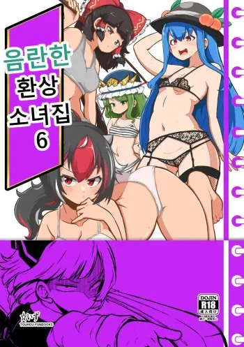 [Shoujo Rakugakichuu (Himajin no Izu)] skeb na Gensou Shoujo Shuu 6 | 음란한 환상 소녀집 6 (Touhou Project) [Korean] [Digital] manga cover