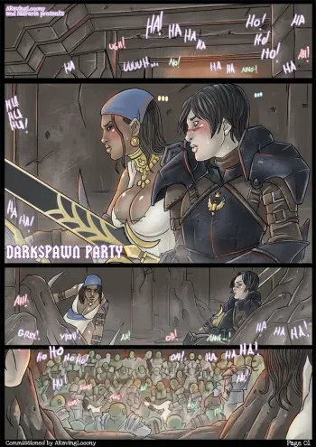 [Nikraria] Darkspawn Party (Dragon Age) manga cover