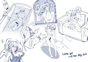 Little Girl and Her Big Doll manga cover
