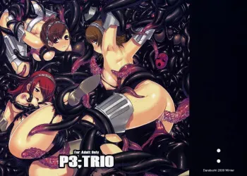 (C77) [Darabuchidou (Darabuchi)] P3;TRIO (Persona 3) [English] {Brolen} manga cover