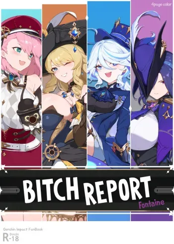 Mesu Repoto Fontenu | Bitch Report: Fontaine manga cover