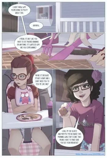 Artist - RocketManatee / Viola and Penny - FULL COMIC manga cover