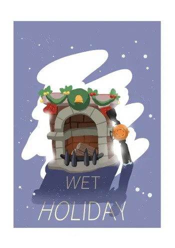 Wet Christmas – League of Legends manga cover