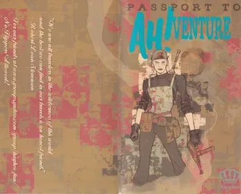 [Adam Hughes] Passport to AH!venture manga cover