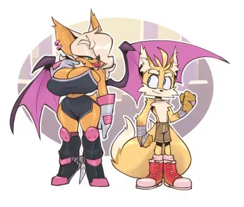 [BigDad] Let Them Fight (inks) (Sonic the Hedgehog) [English] manga cover