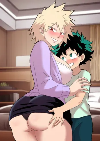 [Fufan] Mitsuki and Izuku (My Hero Academia) manga cover