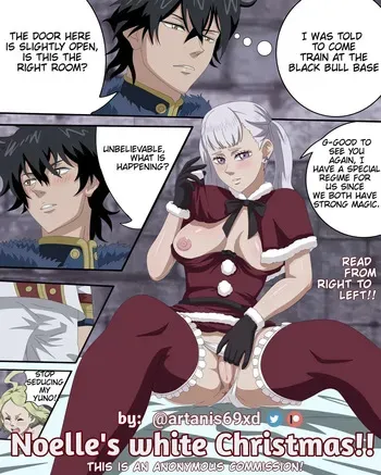 Noelle’s White Christmas manga cover