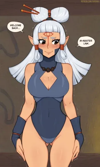 [Afrobull] poll winner paya (The Legend of Zelda: Breath of the Wild) manga cover