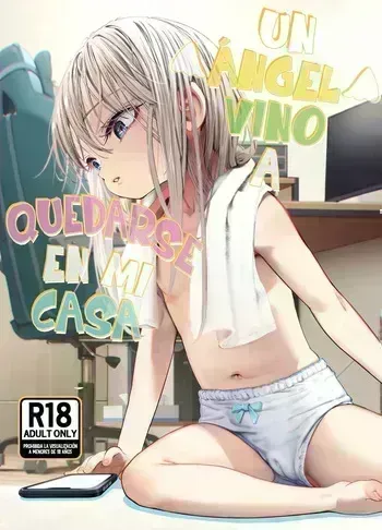[Nameraka Seinikuten (kamasu)] TENSHI GA UTI NI TOMARINIKITA. [Spanish] [Rakuen Translations] [Decensored] [Digital] manga cover