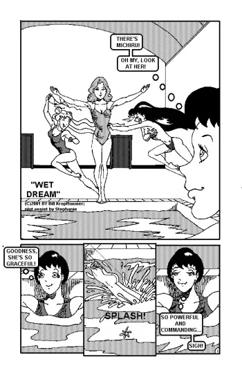 [Bill Kropfhauser] Wet Dream (Sailor Moon) manga cover
