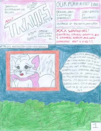 Adult Trans Comics Ep 4 (Tom & Jerry) manga cover