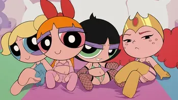 [Goth Reaper] Powerpuff Girls + Princess manga cover