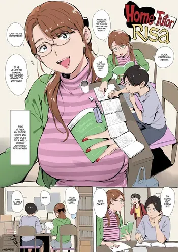 [Vadass (Orutoro)] Home Tutor Risa [English] [Colorized] manga cover