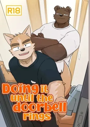 Doing it until the doorbell rings manga cover