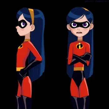 [Gnsisir] violet parr（the incredibles） manga cover