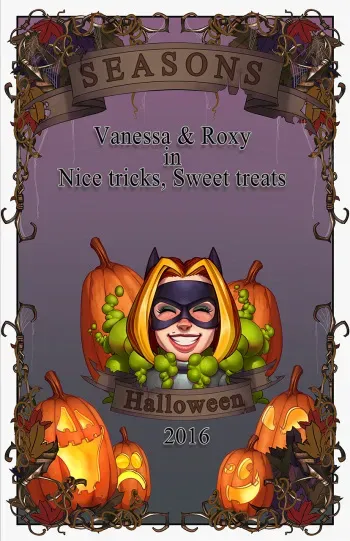 [Taboolicious (BBC-chan)] Halloween 2016 - Vanessa & Roxy in Nice tricks, Sweet treats [Spanish] manga cover