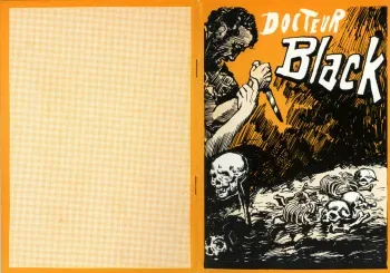 Docteur Black (French) manga cover