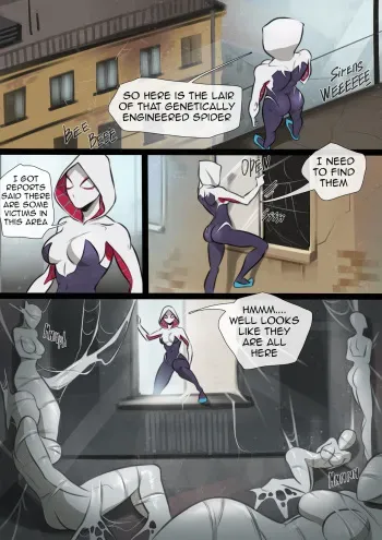 [win4699] Gwen's defeat manga cover