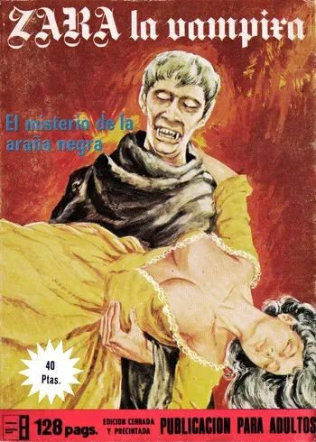 Zara la Vampira #5 (EL MISTERIO DE LA ARAÑA NEGRA) [Spanish] manga cover