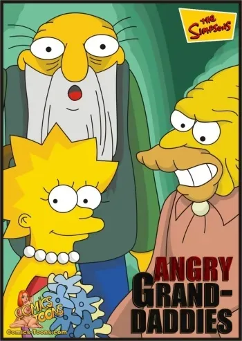 [Comics Toons] Angry Grand-Daddies (The Simpsons) manga cover