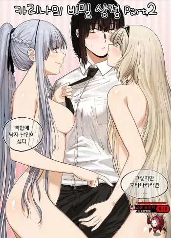 [HUQU] 카리나의 비밀상점 Part.2 (Girls' Frontline) [Korean] [Decensored] manga cover