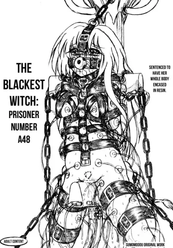 "Shikkoku no Majo" "Pikupiku Makopi" | "The Blackest Witch: Prisoner Number A48" "Twitch-Twitch Makopi: A small Cure Sword book" manga cover
