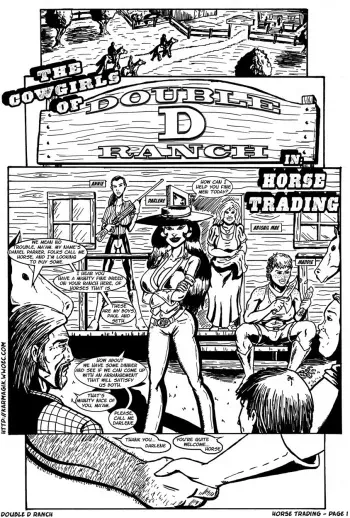 [Karmagik] Horse Trading manga cover