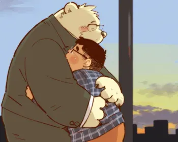 [Garouzuki] Kuma Papa Hito Musuko manga cover