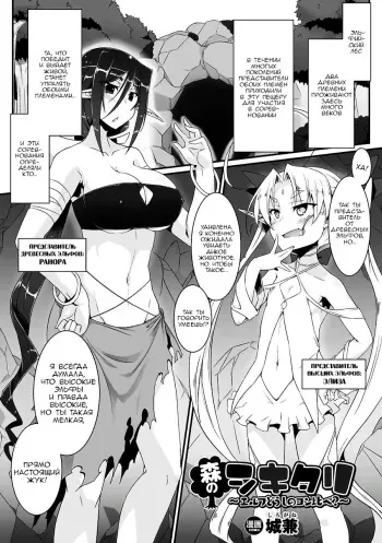 [Shirogane] Mori no Shikitari ~Elf Doushi no Kon Kurabe~ (2D Comic Magazine Futanari Battle Fuck!! Vol. 2) [Russian] [Prometheus] [Digital] manga cover