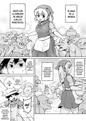 [Muigyuu] Osananajimi ga Goblin ni Omochigaeri sareta Hanashi [Spanish] [TRADUCEME ESTA] manga cover