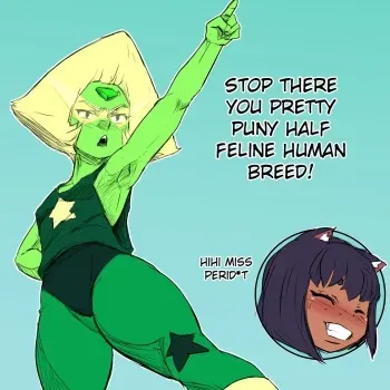 [RenatoForFun] Peridot and Kon (Steven Universe) manga cover
