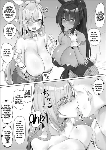 [Hotate-chan] Asuna to Karin ni Shiboritoraretai... (Blue Archive) [Spanish] manga cover