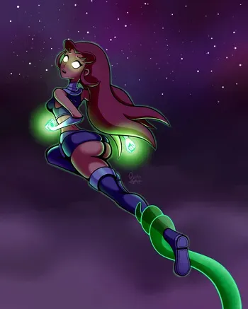 [QuinnArt] Teen Titans manga cover