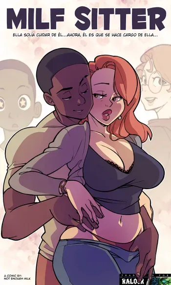 [NotEnoughMilk] MILF Sitter (Spanish) [kalock & ToonX] manga cover