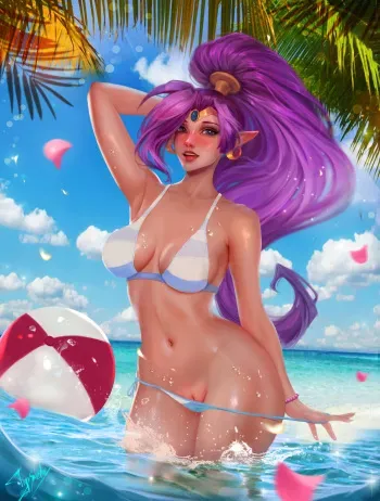 [TigrSasha] Shantae Half-Genie Hero manga cover