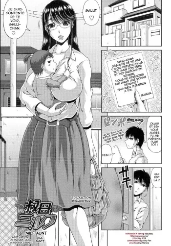 [Kai Hiroyuki] Oba Milk (Ane Haha Kankei) [French] [Excavateur] manga cover