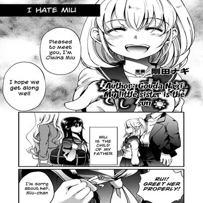 My Little Sister Is The Sun [Original] manga cover