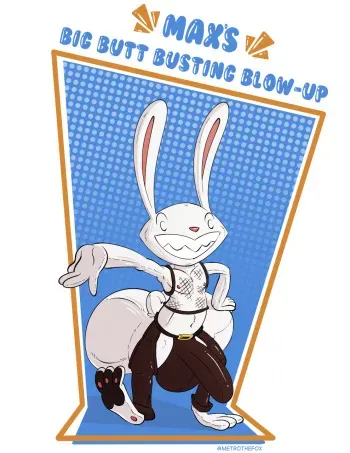 [MetroTheFox] Max's Big Butt Busting Blow-Up manga cover