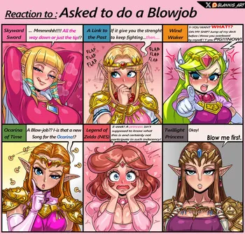 [Blannis Art] Zelda's fluctuating levels of desires👑 (The Legend of Zelda) (Ongoing) manga cover