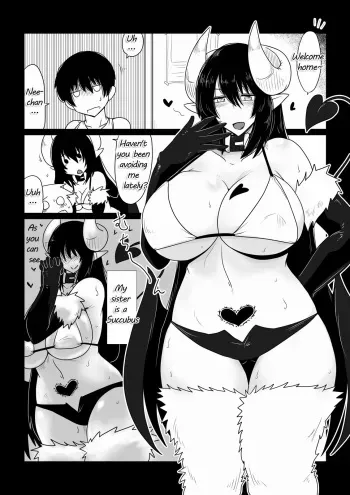 Ane ga Succubus de Shite. | My Sister is a Succubus. manga cover