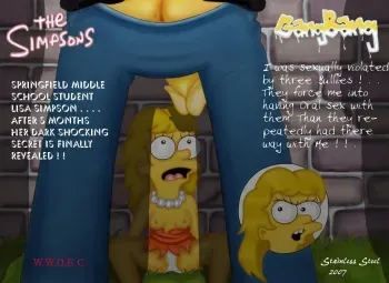 [Stainless Steel] GangBang (The Simpsons) manga cover