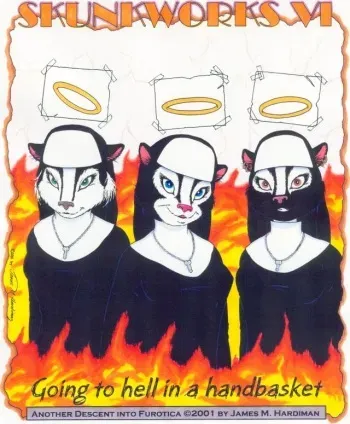 [James Hardiman] Skunkworks 6 - Going to Hell in a Handbasket manga cover