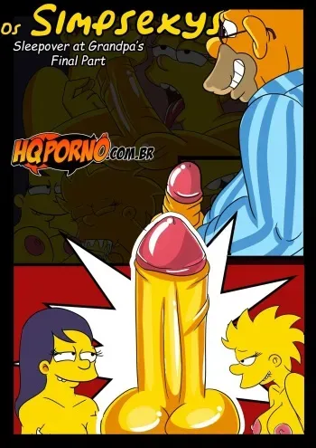 [*****o.com.br] - 1 . OS Simpsons - Sleepover At Grandpa's House 02 - english manga cover
