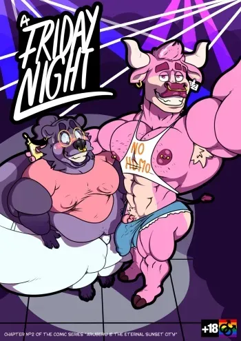 [Aruberu] A Friday Night manga cover