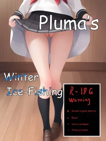 Pluma's ice-fishing manga cover