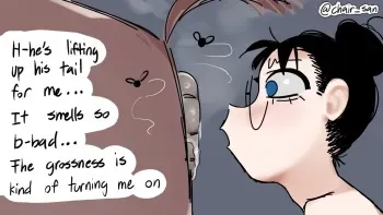[chair_san] Lager Rimming Horse manga cover