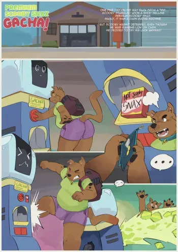 Premium Scooby-Snax manga cover