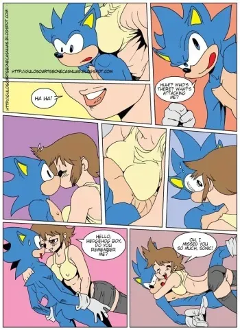 Garoto Guloso - Sonic XXX (English) manga cover